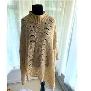 Sweater  crochet poncho